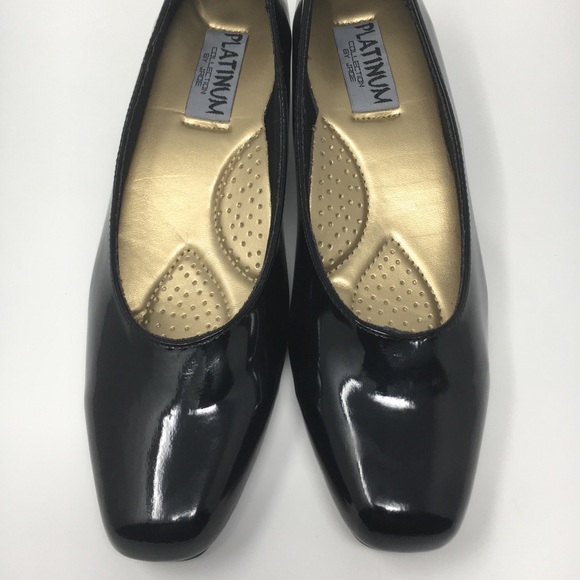 Platinum Collection By Jade black 1.2 inches heel - Picture 3 of 12